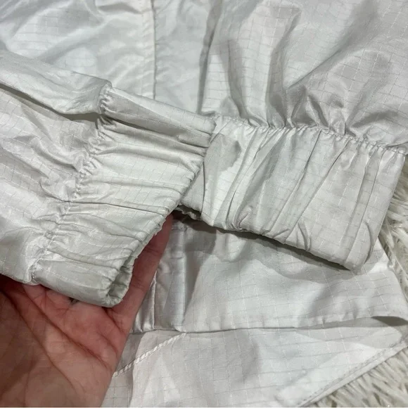 Nike Womens Windrunner Track Jacket Platinum/White Size Small EUC - Picture 9 of 15